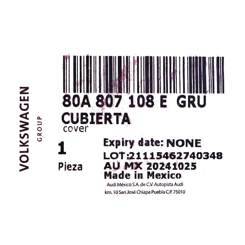 Front VAG - 80A807108EGRU - STOßFÄNGERVERKLEIDUNG GRUNDIERT