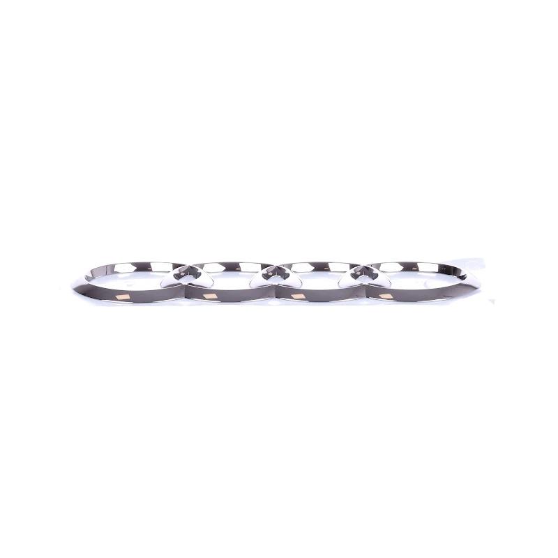 Front VAG - LOGO ANNEAUX AUDI CHROME - 8W98537422ZZ