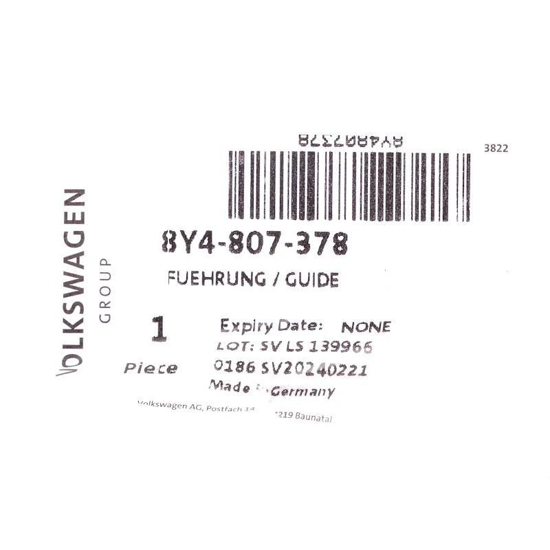 Front VAG - GUIDE - 8Y4807378