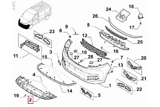 FIAT GROUP - REINFORCEMENT - 6000620702