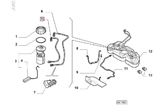 FIAT GROUP - TUYAU FLEXIBLE - 52120628
