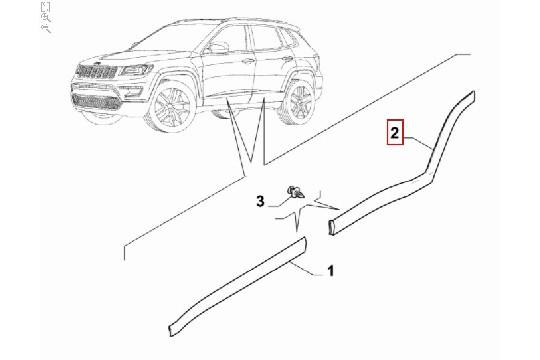 FIAT GROUP - MOULDING - 60946861