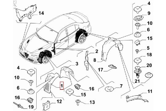 FIAT GROUP - PROTECTION - 50567042