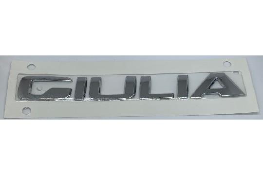 FIAT GROUP - ALFA ROMEO GIULIA, EMBLEEM GIULIA CHROME ORIGINEEL - 50533758