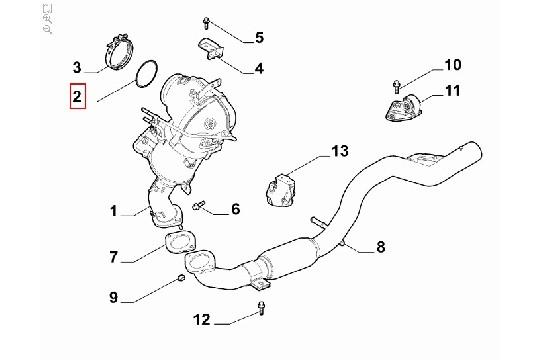 undefined FIAT GROUP - PAKKING - 52079851 