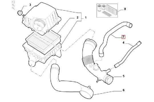 FIAT GROUP - FLEX SLEEVE - 51800472