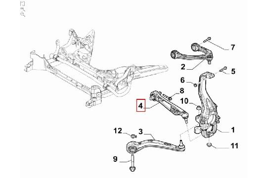 FIAT GROUP - 50552623 - STANGE