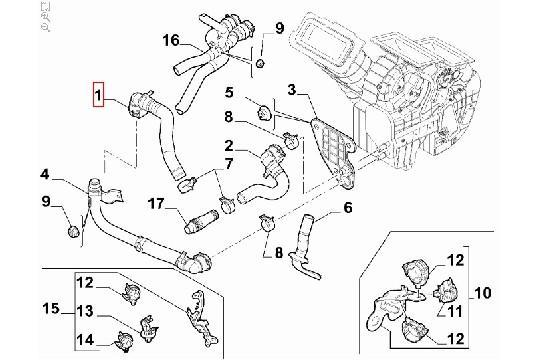 undefined FIAT GROUP - ONTLUCHTINGSSLANG - 51764960 