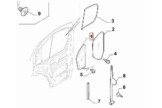 FIAT GROUP - GLACE ATHERMIQU - 52224704
