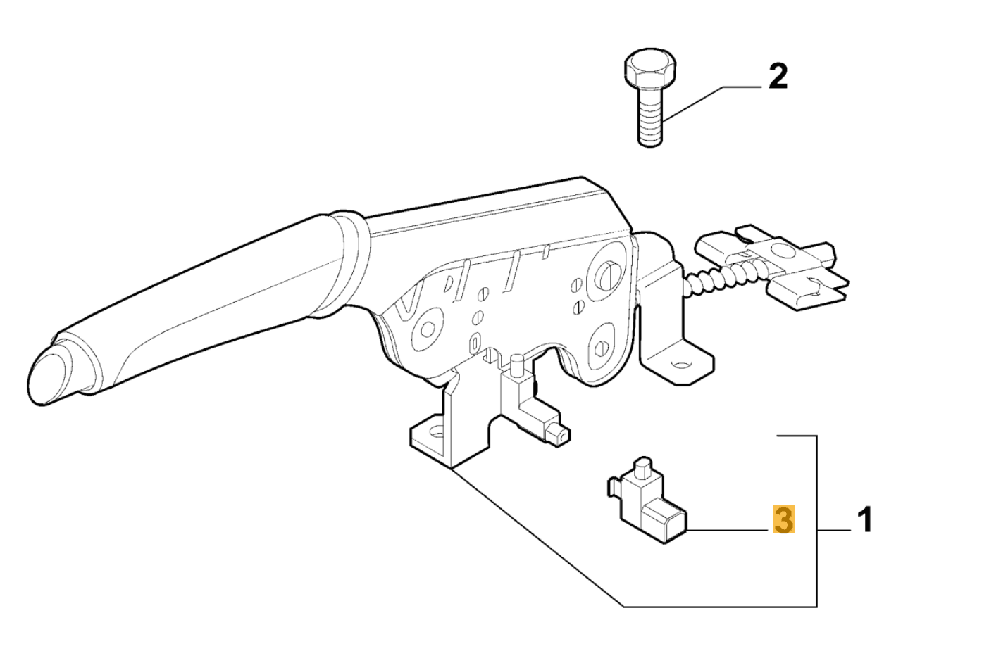 FIAT GROUP - 46458677 - SCHALTER