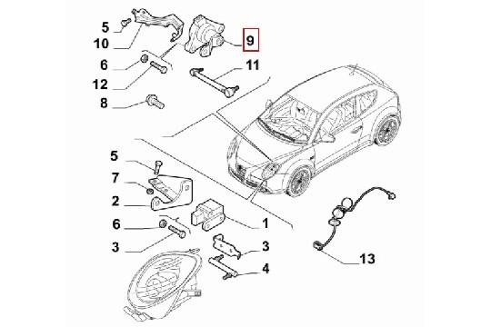 FIAT GROUP - ÉLÉMENT ÉMETTEUR - 50513123
