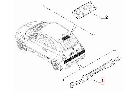 FIAT GROUP - REVETEMENT - 51785330