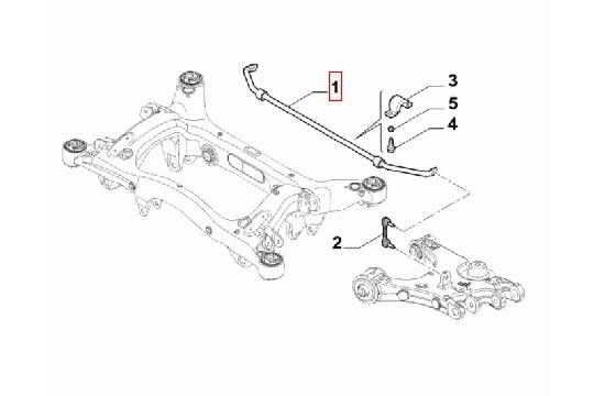 FIAT GROUP - 50567982 - DREHSTABFEDER