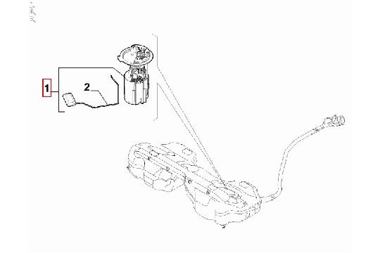 undefined FIAT GROUP - FUEL PUMP GIULIA - 50573749