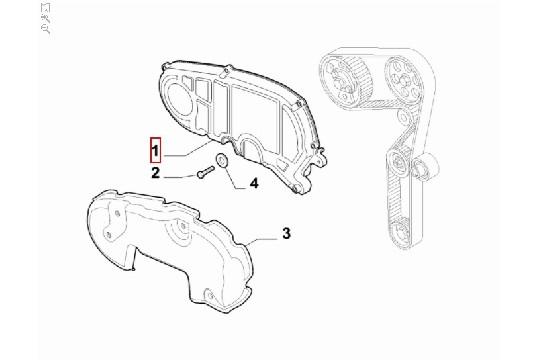 FIAT GROUP - PROTECTION CARTERS DE DISTRIBUTION - 55209692