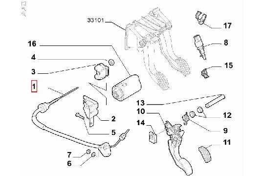 FIAT GROUP - WIRE - 55210048