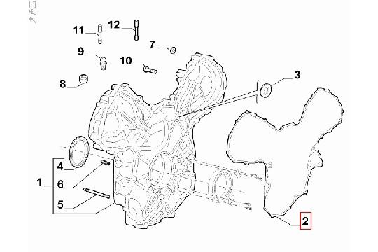 FIAT GROUP - SEALING GASKET - 670051432