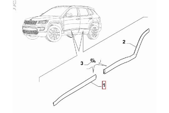 FIAT GROUP - MOULDING - 60946855