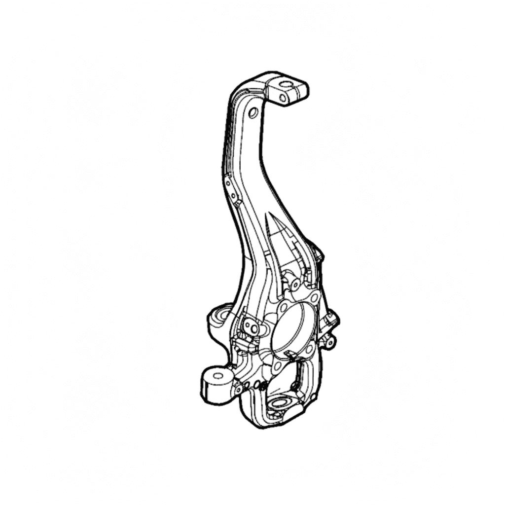 FIAT GROUP - LEFT KNUCKLE - 50563141