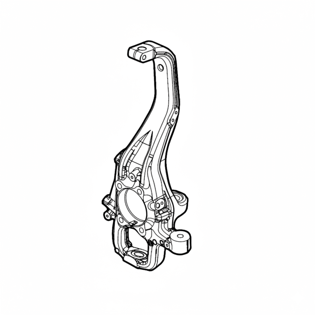 FIAT GROUP - RIGHT KNUCKLE - 50563145