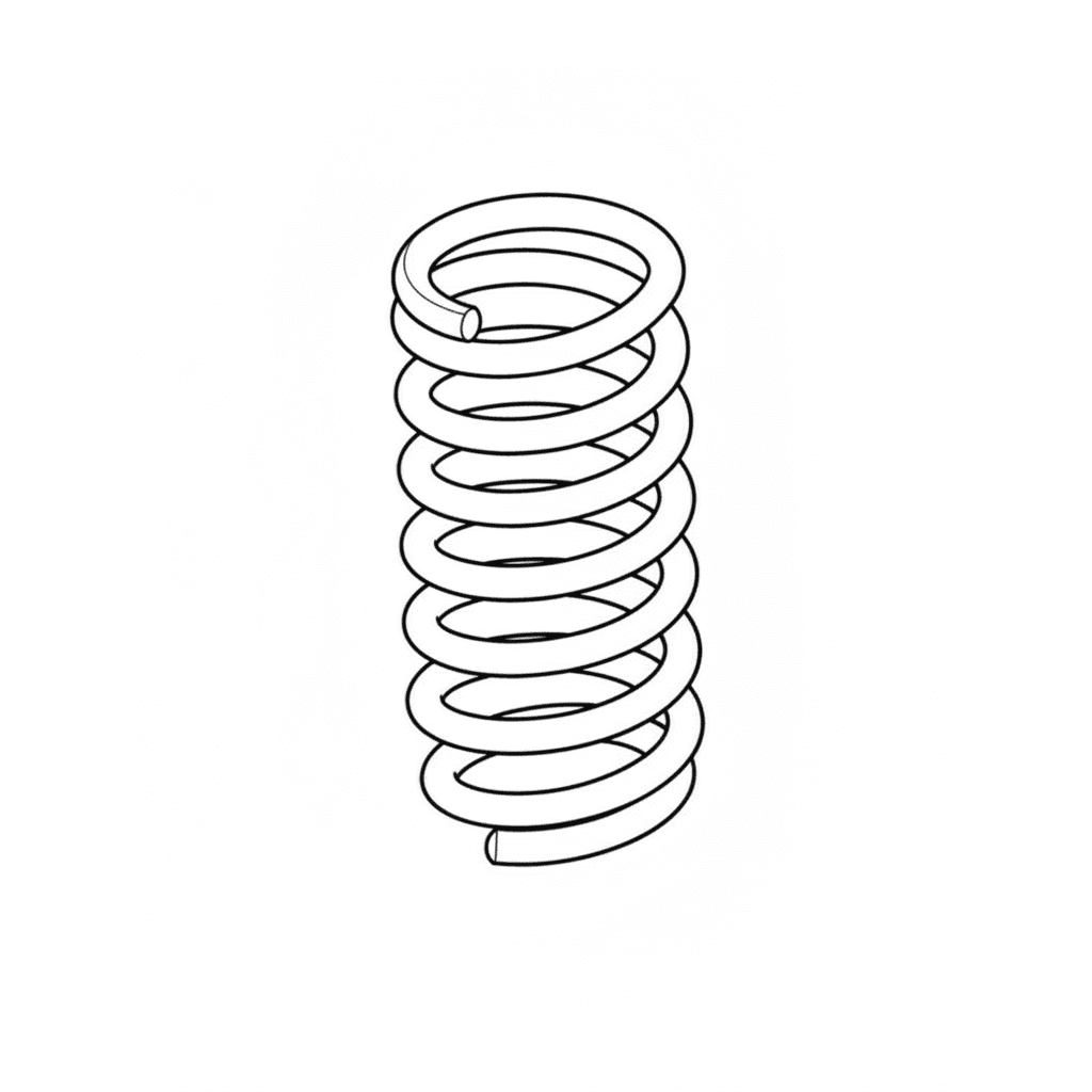 PSA - Front suspension spring - 1606292480