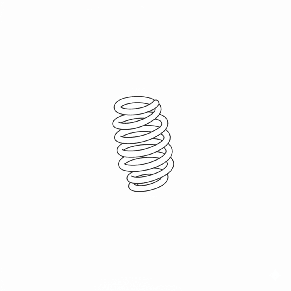 VOLVO - FRONT SPRING - 31658908