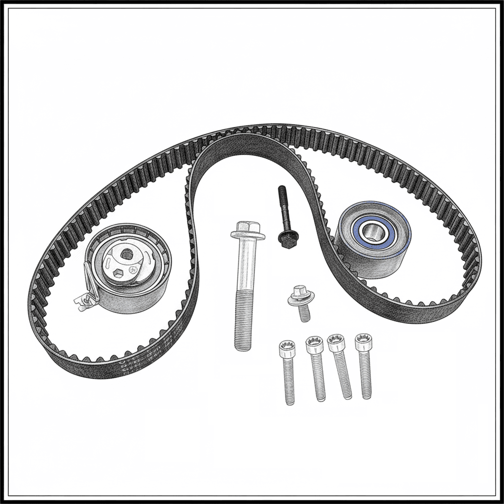 VOLVO - KIT COURROIE DE DISTRIBUTION - 32213096