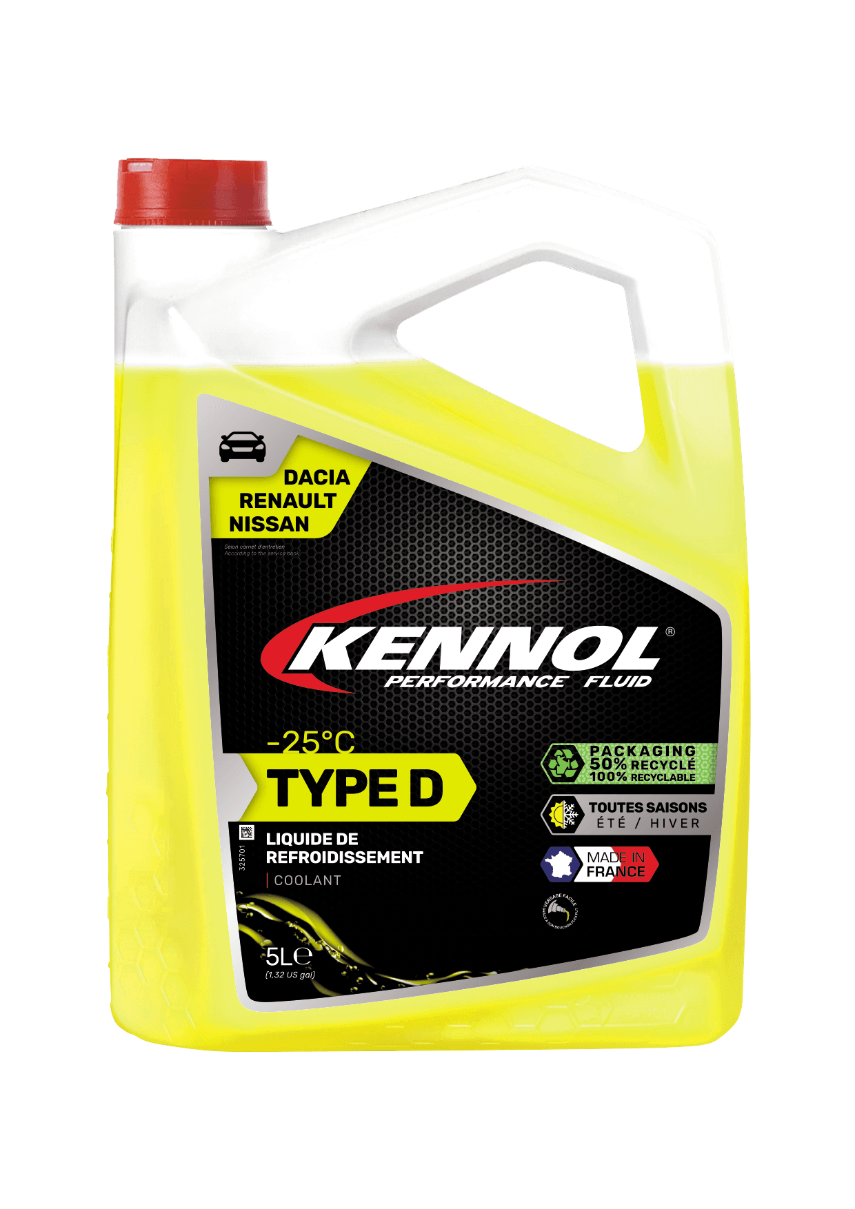 KENNOL - 178673 - TYPE D -25gr C 5L