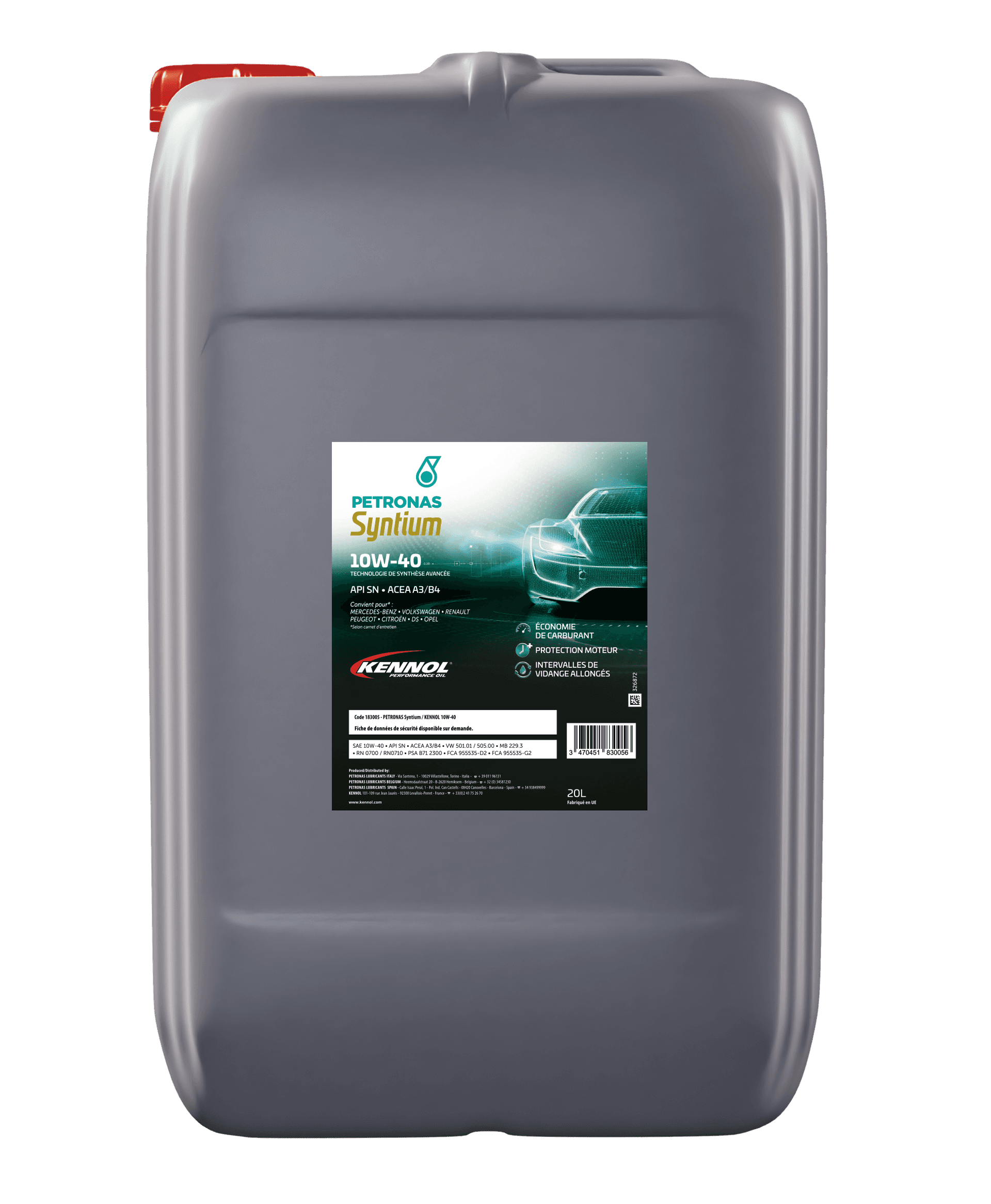 KENNOL - 183005 - PETRONAS 10W-40 20L