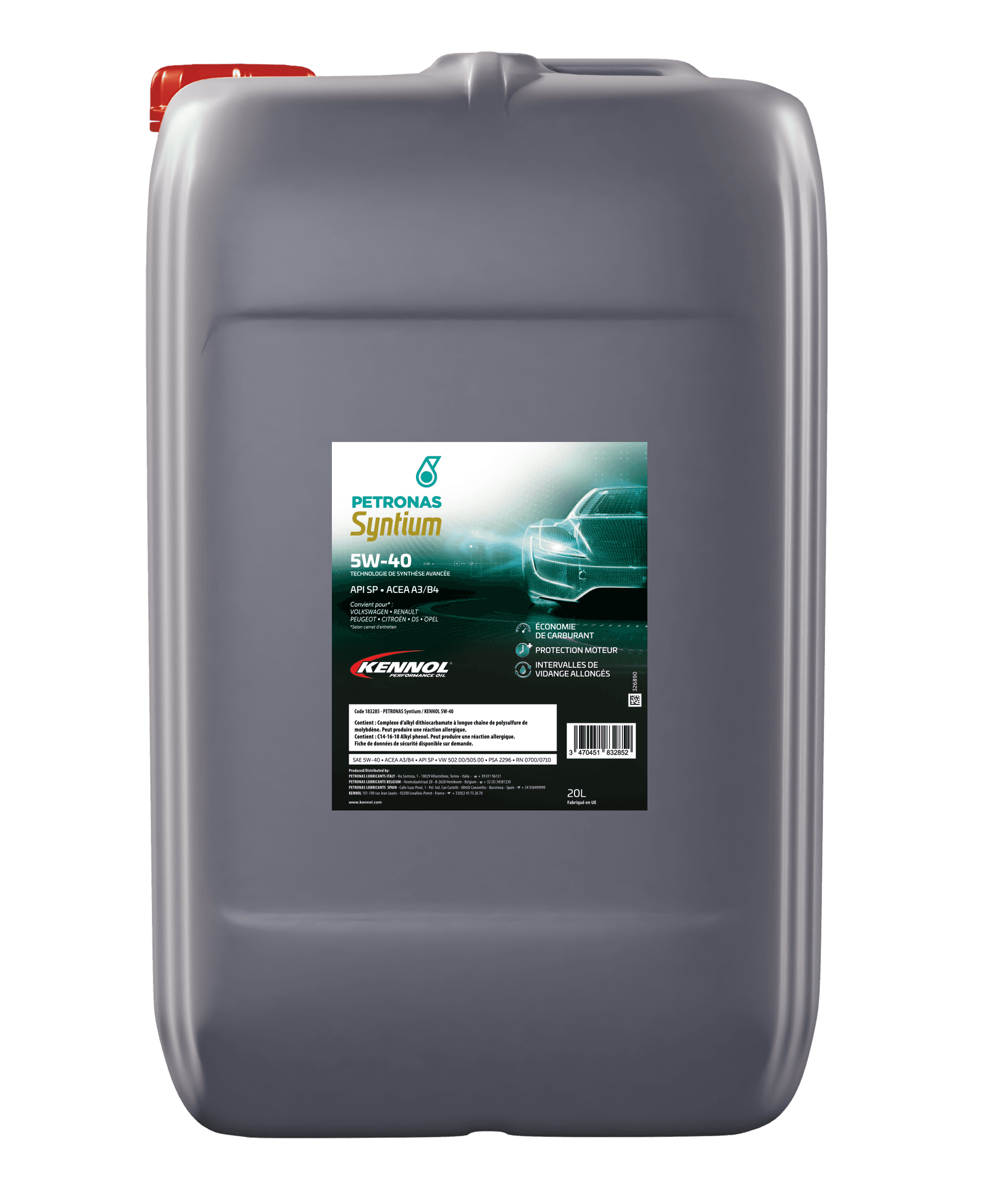 KENNOL - 183285 - PETRONAS 5W-40 20L